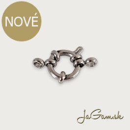 Karabínka zapínanie 12x4mm CHIRURGICKÁ OCEĽ , 1ks (ch1669)